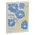 Blue Floral 4.5in x 6in. Blocks 3 Asstd., 397174