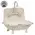 Distressed White Faucet Bathtub Soap Dish, 70225