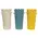 Metal Scalloped Flower Edge Planter - 3 Asstd. , 70233