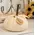 Stuffed Cream Grateful Sweater Pumpkin, 5.5"H, CW4041