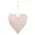 Plush Velvet Heart Ornaments, 3/Set, CW5018