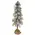 Snowy Bristle Pine & Boughs Tree W/Burlap Base, 34", SHN262506