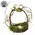 Mossy Dogwood Blossoms Bird Nest Basket, QE152648