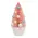 Pink Bottle Brush Tree - 9"H, RJA6017