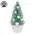 Teal Bottle Brush Tree - 9"H, RJA6018