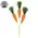 Grassy Carrot Trio Pick - 12-3/4 In, SA112662