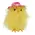 Fuzzy Standing Chick with Hat - 3 Asstd.