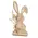 Wood Bunny with Foliage Sitter - 12"H, SUN6015