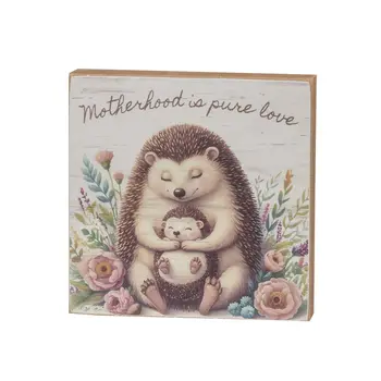 Mother's Love Hedgehog Block - 3 Asstd., 38975
