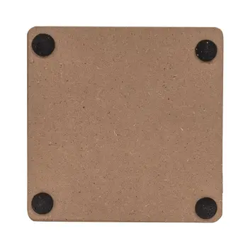 4/Set - Watercolor Sunflower Coasters & Holder, 39038