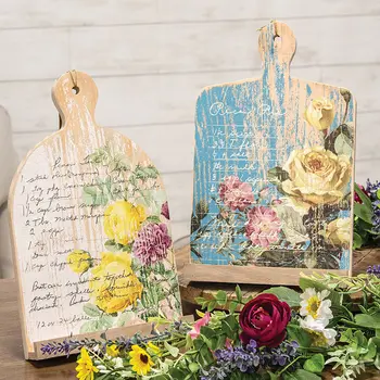 Vintage Rose Pecan Pie Recipe Book Holder, 38982