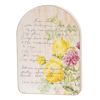 Vintage Rose Pecan Pastry Recipe Block - 2 Asstd., 38984