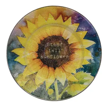 Sunflower Trinket Trays 3 Asstd., 39041