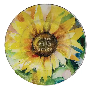 Sunflower Trinket Trays 3 Asstd., 39041