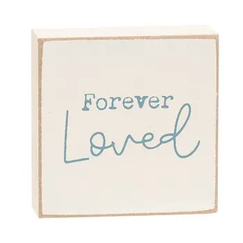 Forever Friends Vintage Floral 2" Square Block - 4 Asstd., 39049