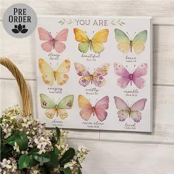 Butterfly Grid Sign, 39056
