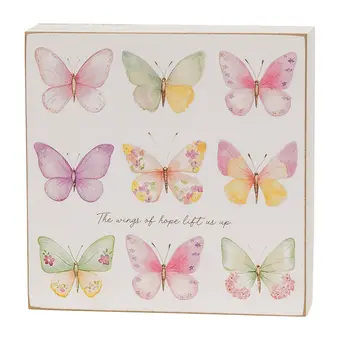 Butterfly Grid Hinged Box 2 Asstd., 39057
