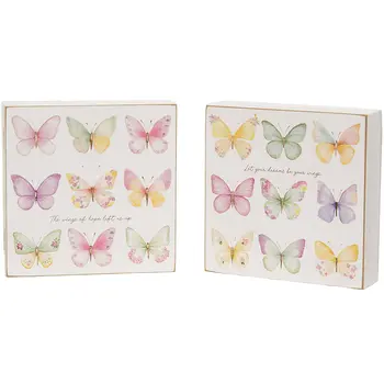 Butterfly Grid Hinged Box 2 Asstd., 39057