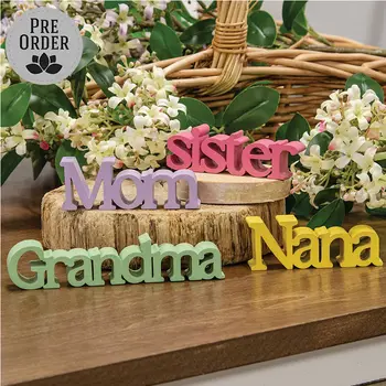 Grandma, Mom, Nana, Sister Word Sitter - 4 Asstd., 39059