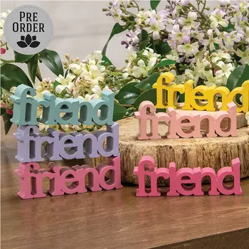 Friend Word Sitter - 6 Asstd., 39060