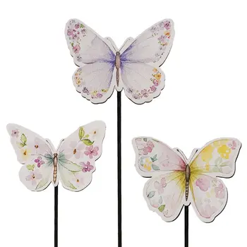 Floral Butterfly Poke - 3 Asstd., 39063