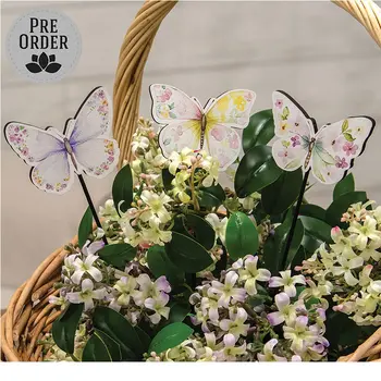 Floral Butterfly Poke - 3 Asstd., 39063