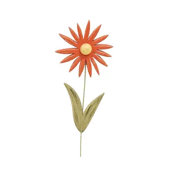 Distressed Wood Flower Magnets - 2 Asstd., 39116