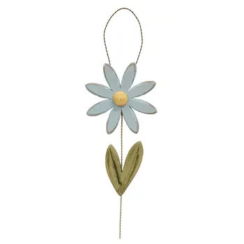 Distressed Wood Daisy Hanger - 2 Asstd., 39155