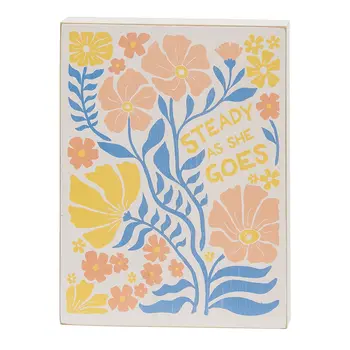 Blue Floral 4.5in x 6in. Blocks 3 Asstd., 397174