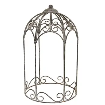 Metal Ornate Birdcage Planter, 70232