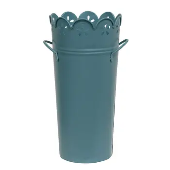 Metal Scalloped Flower Edge Planter - 3 Asstd. , 70233