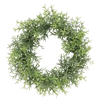 Dusty Rosemary Candle Ring - 6-1/2 In, CB042636