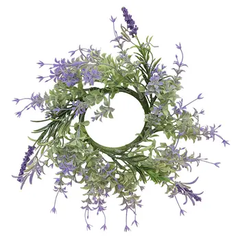 Golden Trumpet & Lavender Candle Ring - 3-1/4 In, CB042646