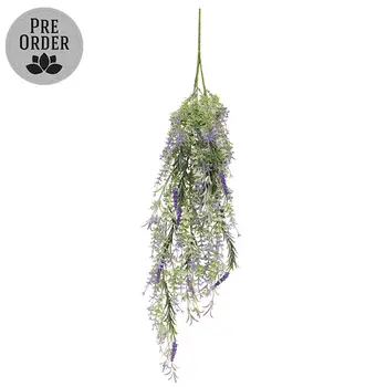 Golden Trumpet & Lavender Hanging Vine - 33-1/2 In, CB042642