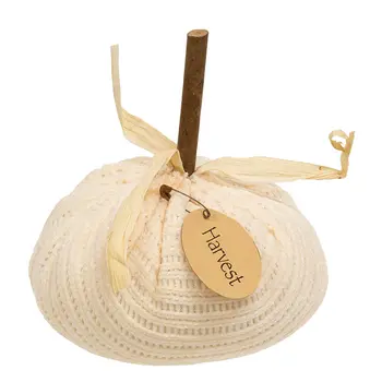 Stuffed Cream Grateful Sweater Pumpkin, 5.5"H, CW4041