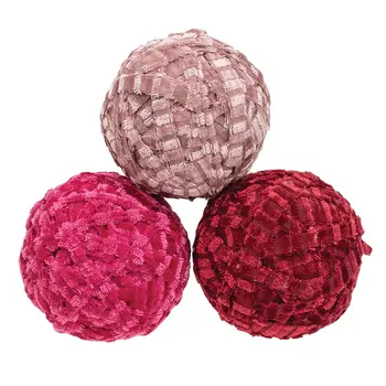 Valentine Chenille Wrapped Bowl Filler - 2.5" - 3 Asstd., CW5069