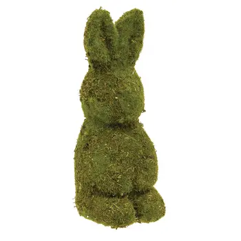 Standing Mossy Bunny - 7 In H, QE152653