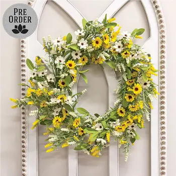 Field of Joy Wreath - 24", SA112630