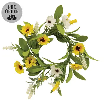 Field of Joy Candle Ring - 3.5", SA112634