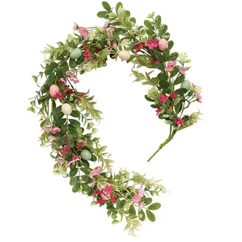 New Growth Blooms & Eggs Garland - 4 Ft, SA112655