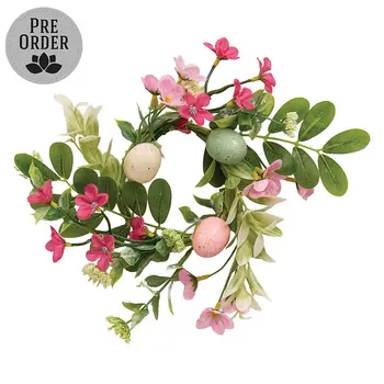 New Growth Blooms & Eggs Candle Ring - 3-1/2 In, SA112656