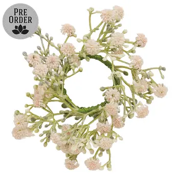 Blushing Blessed Clover Candle Ring - 1-1/2 In, SA112666