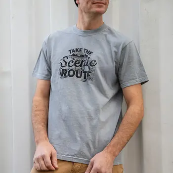 Comfort Colors® Scenic Route T-Shirt, Granite, XXL, L219XXL