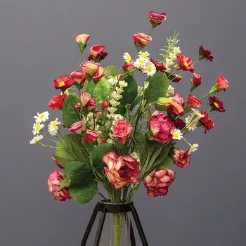 Sunset Blooms & Lace Spray - 21 In, QE152647