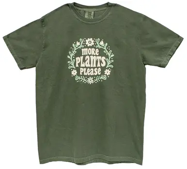Comfort Colors® More Plants Please T-Shirt, Hemp, XXL, L213XXL