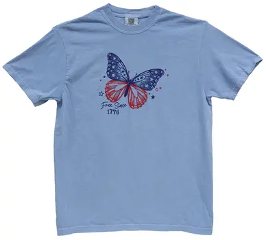 Comfort Colors® Patriotic Butterfly T-Shirt