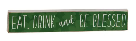Eat, Drink, & Be Blessed Mini Stick, 3 Asstd.
