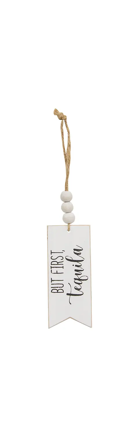 Beaded Script Wine Tag, 4 Asstd. 36866;