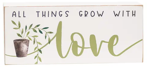 All Things Grow Block, 3 Asstd.