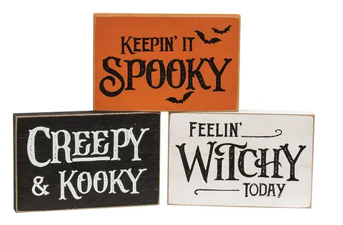 Creepy & Kooky Block, 3 Asstd. 37931